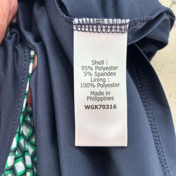 41 Hawthorn Surplice Jersey‎ Long Sleeve Wrap Dress W/ Tie Belt Green Size XL - Picture 9 of 9